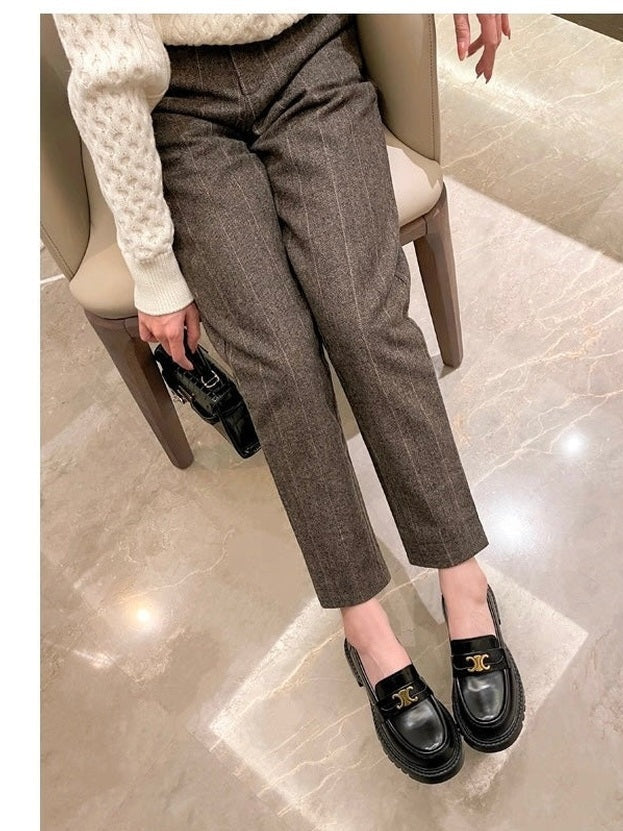 Arc de Triomphe Buckle Leather Shoes S0005