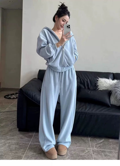 Women’s Sports Hoodie & Sweatpants Set C0023