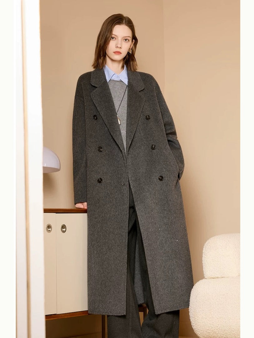 Women’s Chic Mid-Length Wool Jacket C0034