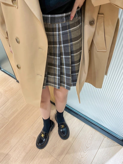 Arc de Triomphe Buckle Leather Shoes S0005