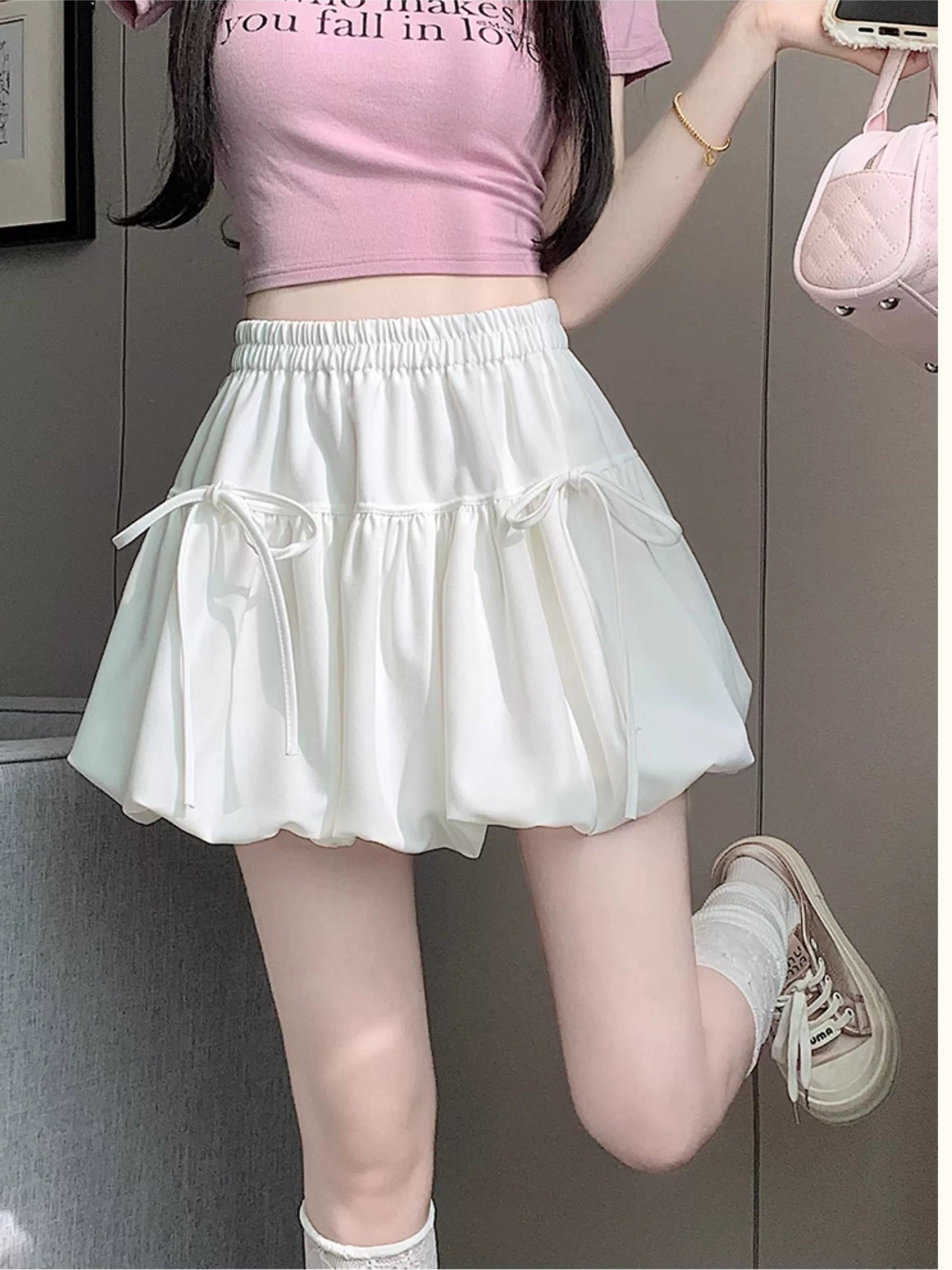Women’s Ballet-Style Tulip Hem Skirt C0012