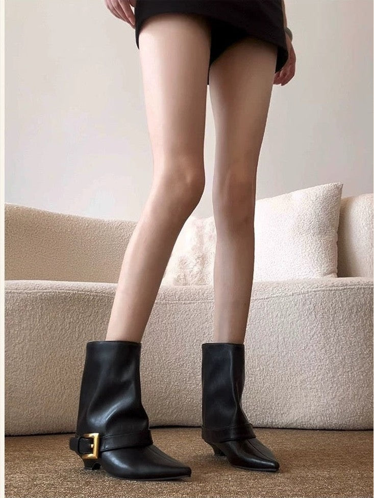 Vintage Slim-Fit Rider Boots S0003