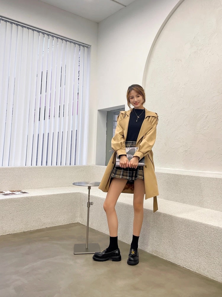 Arc de Triomphe Buckle Leather Shoes S0005