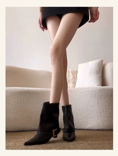 Vintage Slim-Fit Rider Boots S0003