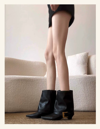 Vintage Slim-Fit Rider Boots S0003