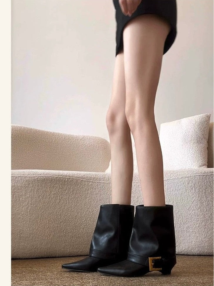 Vintage Slim-Fit Rider Boots S0003