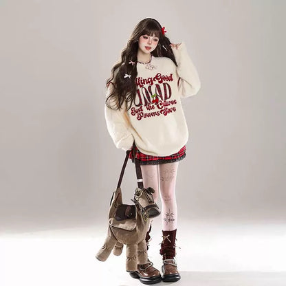 Women’s Vintage USA-Style Embroidered Knit C0022