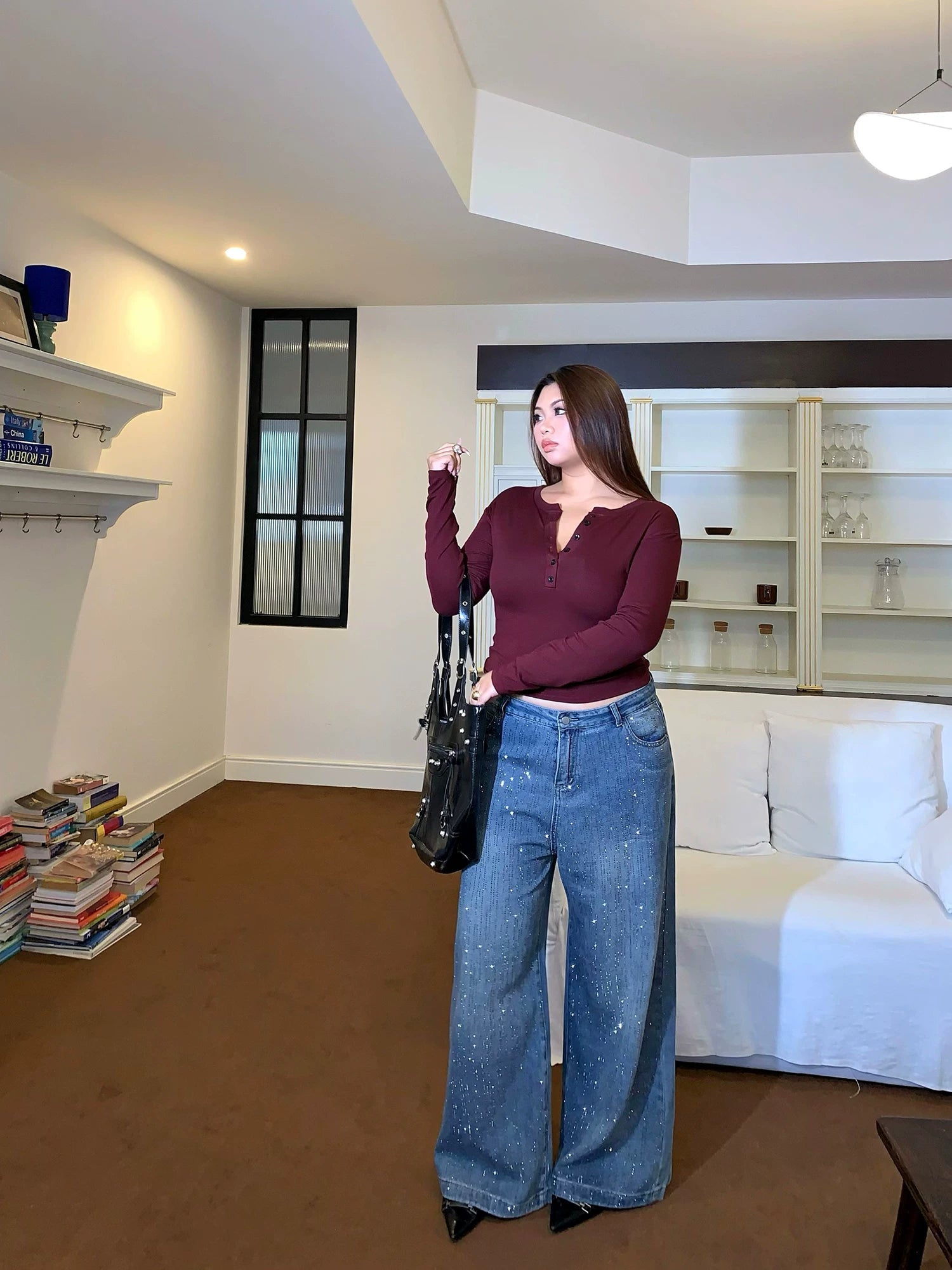 Vintage Heavy Industry Gypsy Hot Diamond Jeans FE0448