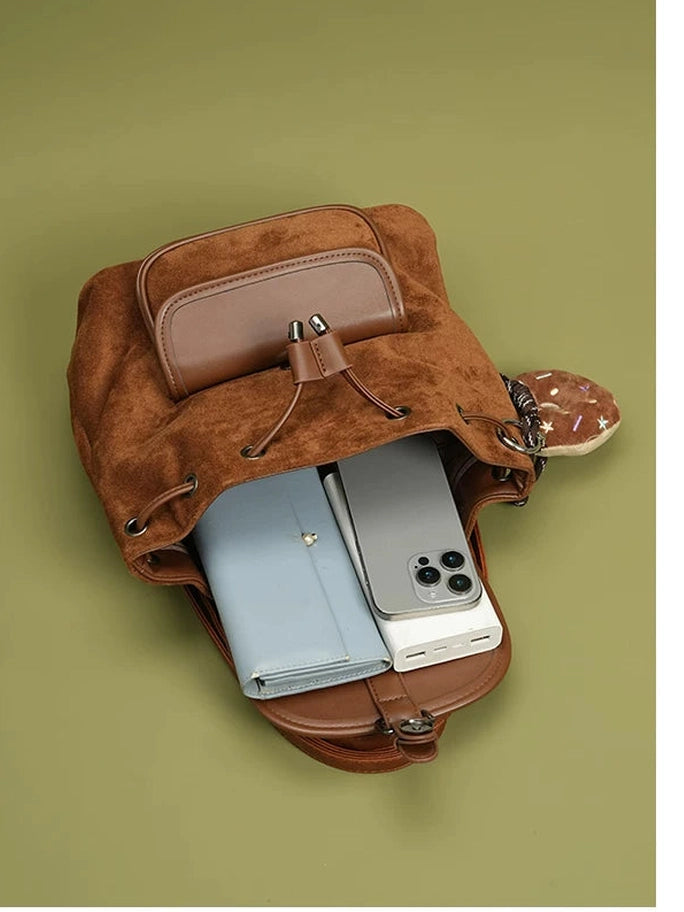 French retro backpack b0320