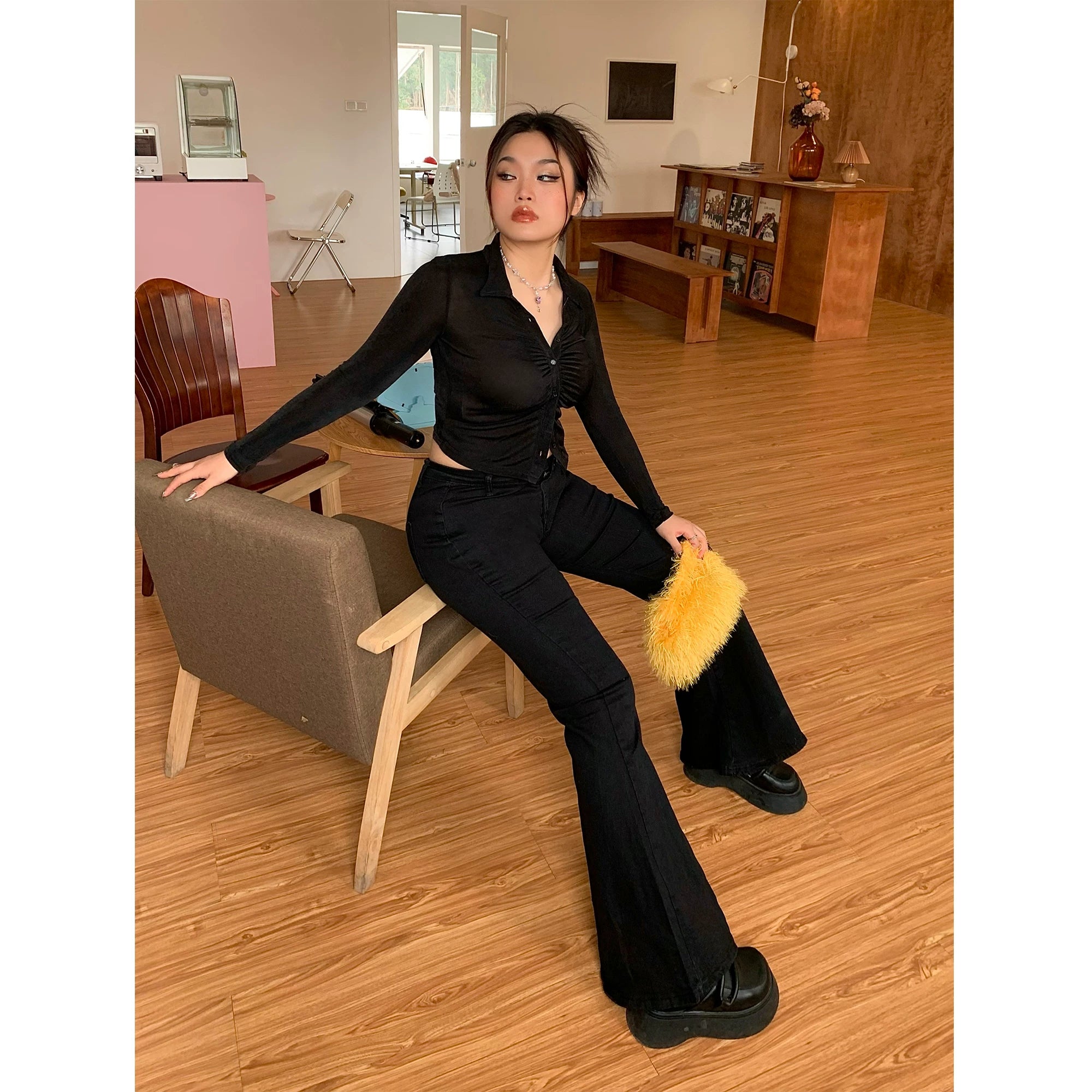 Spice Girl Curve Flared Jeans FE0447