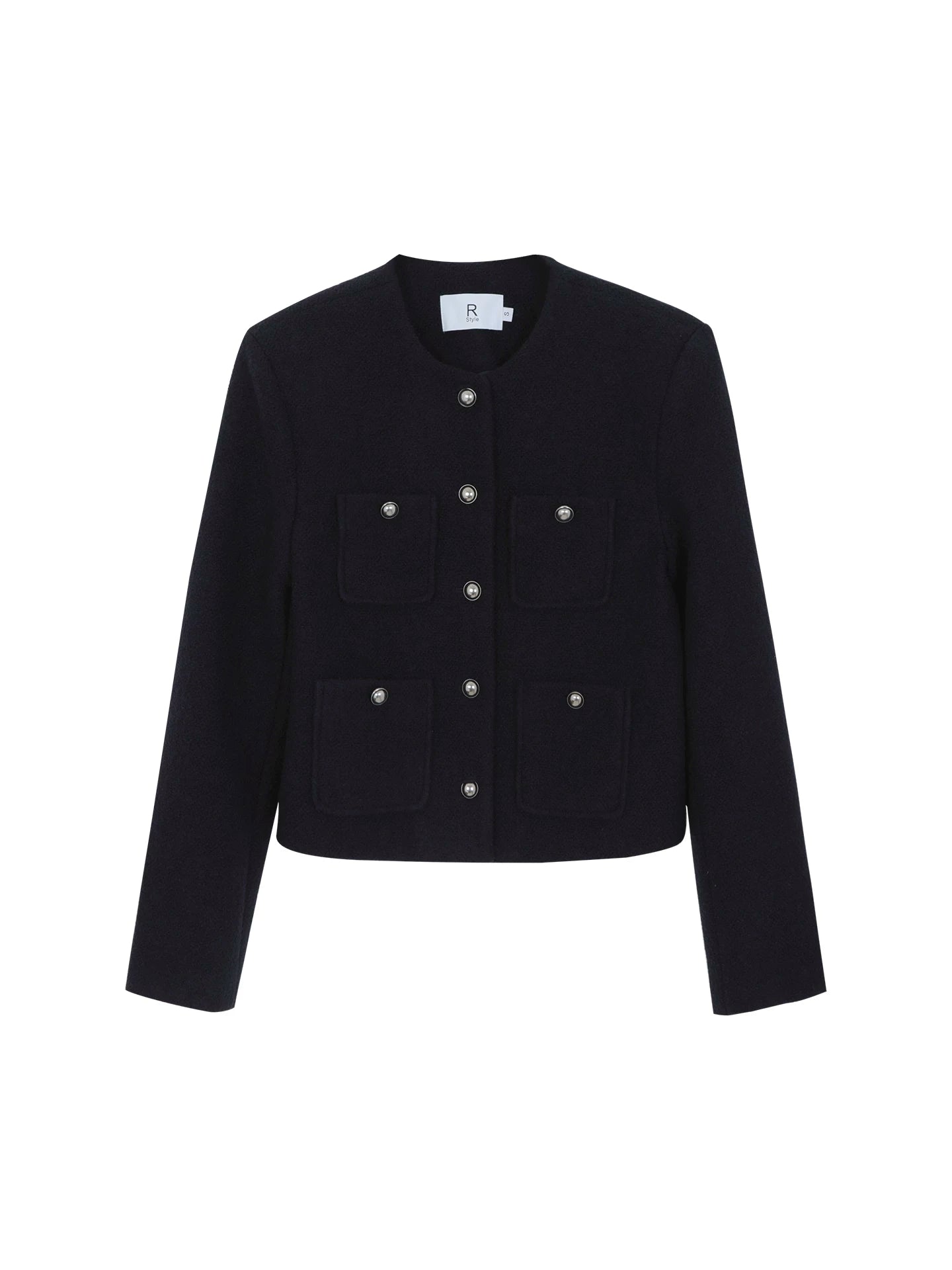 Short woolen jacket f0281