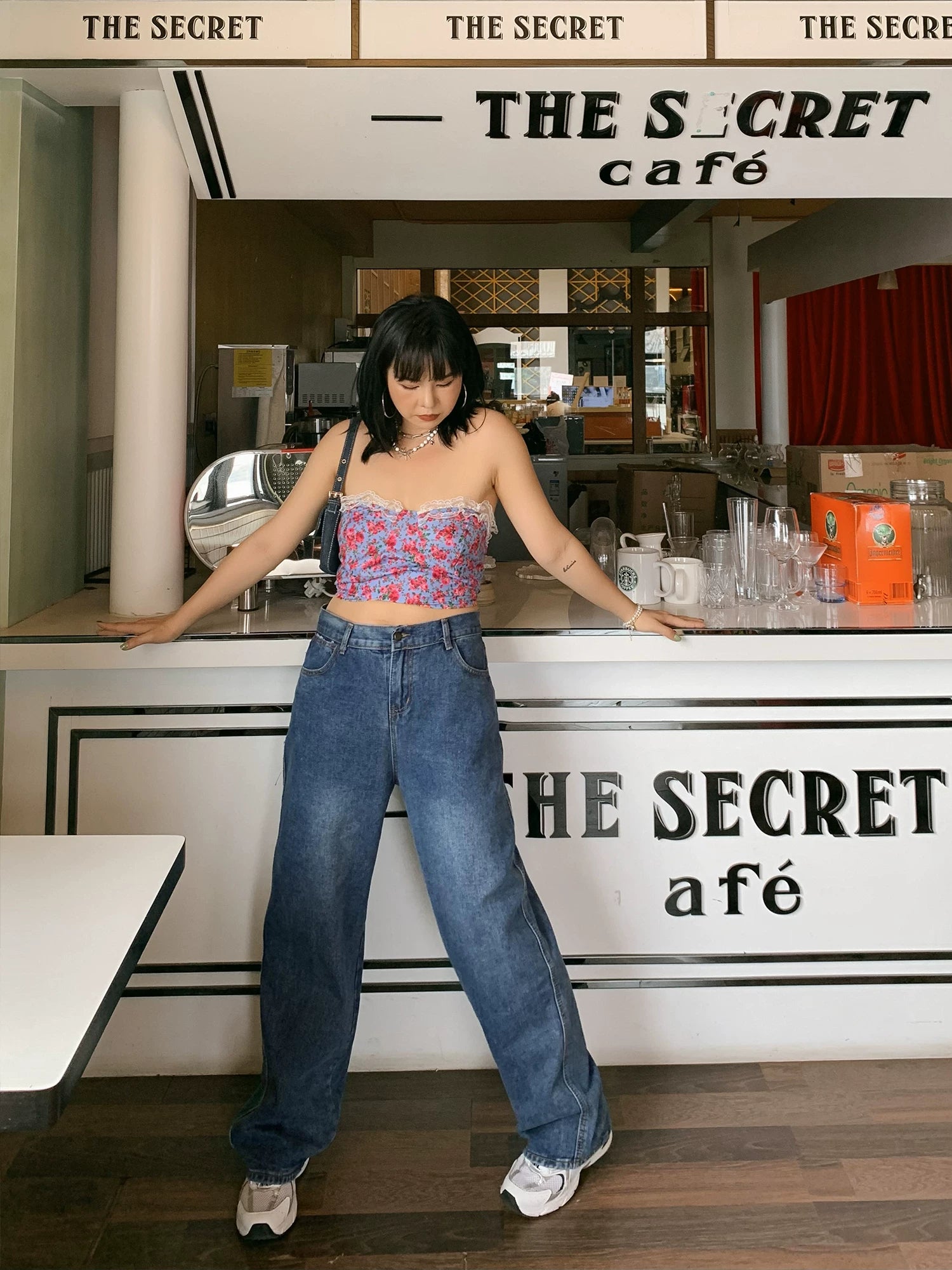 High waist jeans FE0506