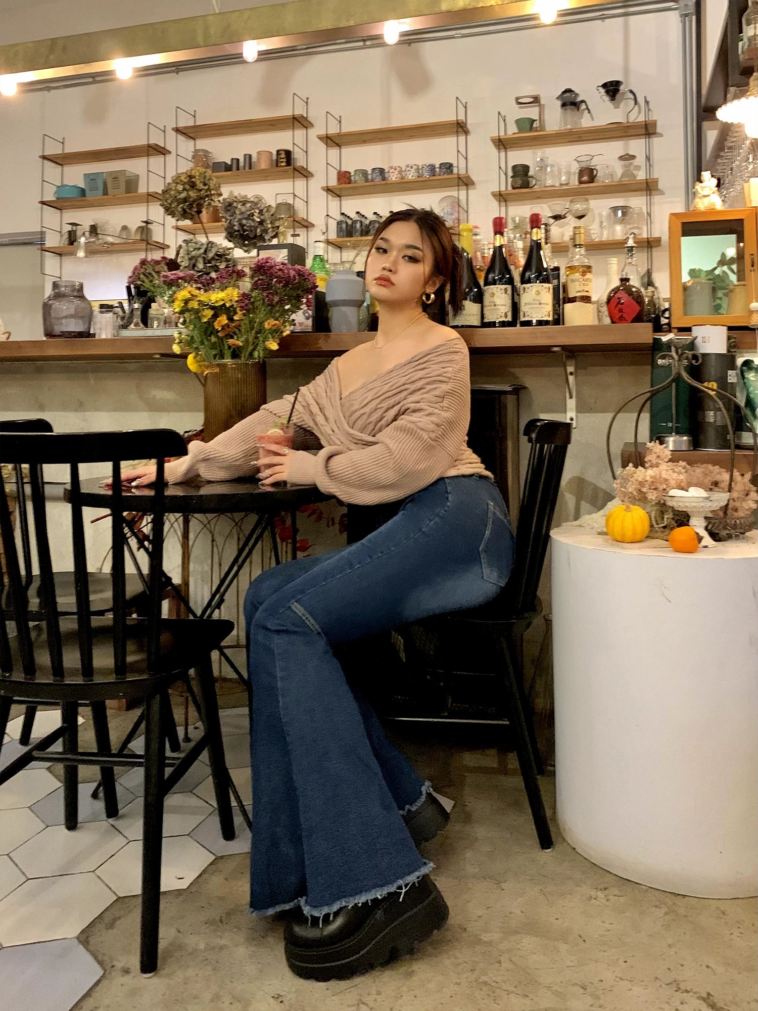 Spice Girl Curve Flared Jeans FE0447