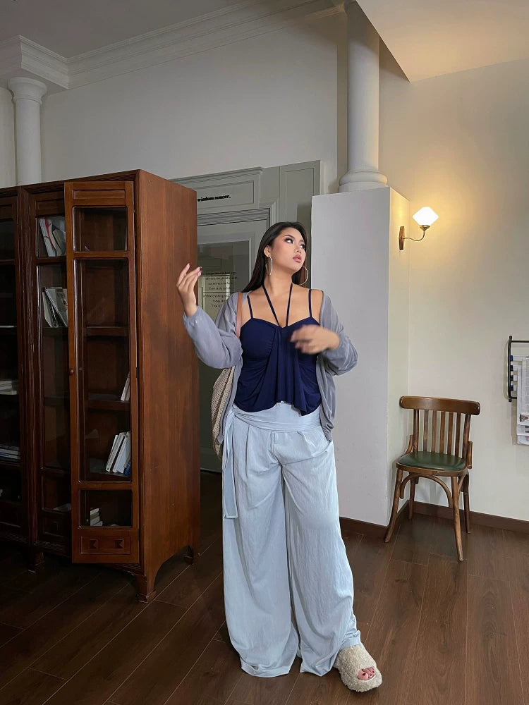 Loose ice silk sunscreen cardigan FE0493