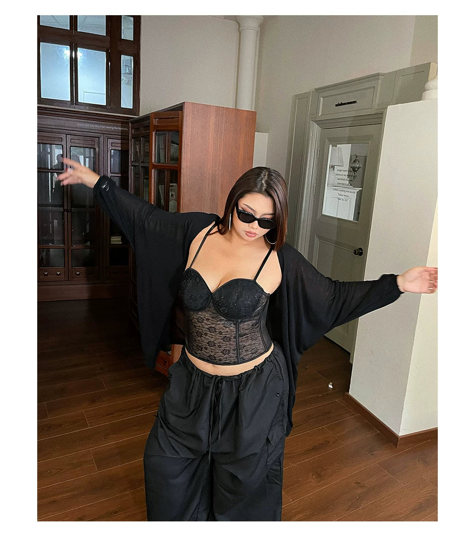 Loose ice silk sunscreen cardigan FE0493