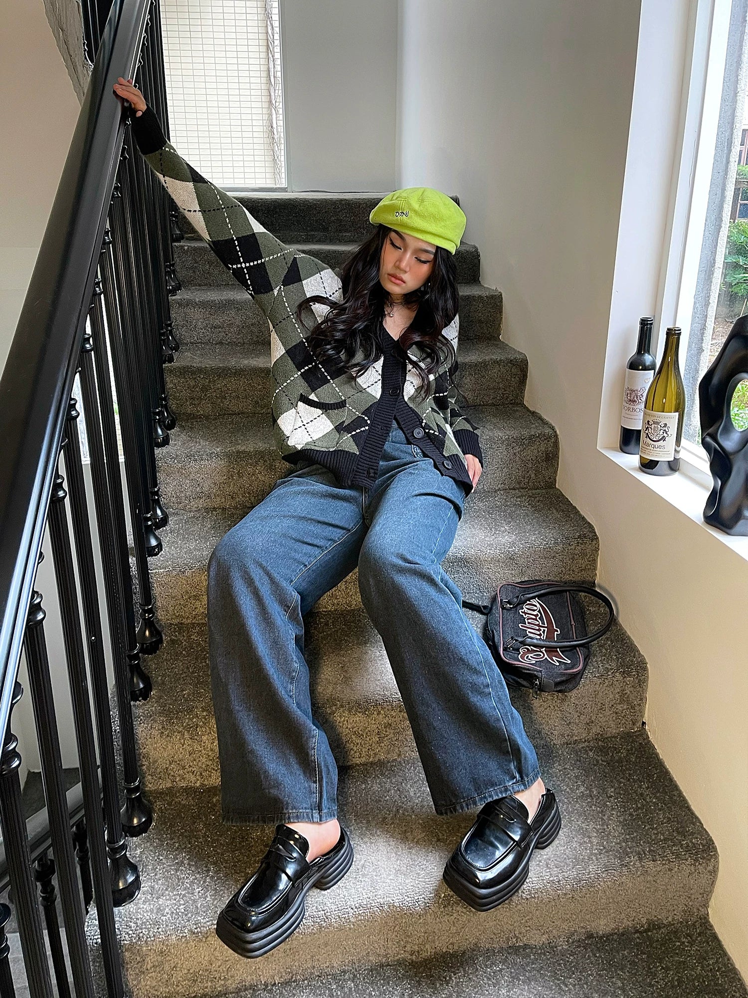 High waist jeans FE0475