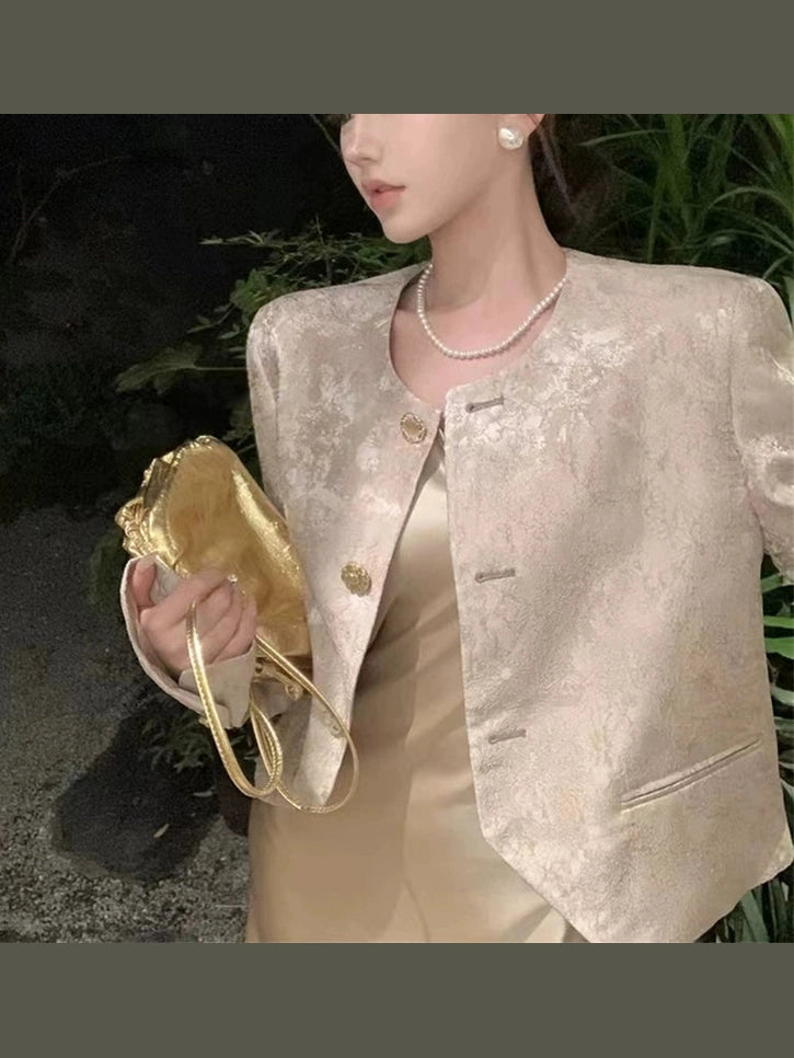 Jacquard blazer C0244