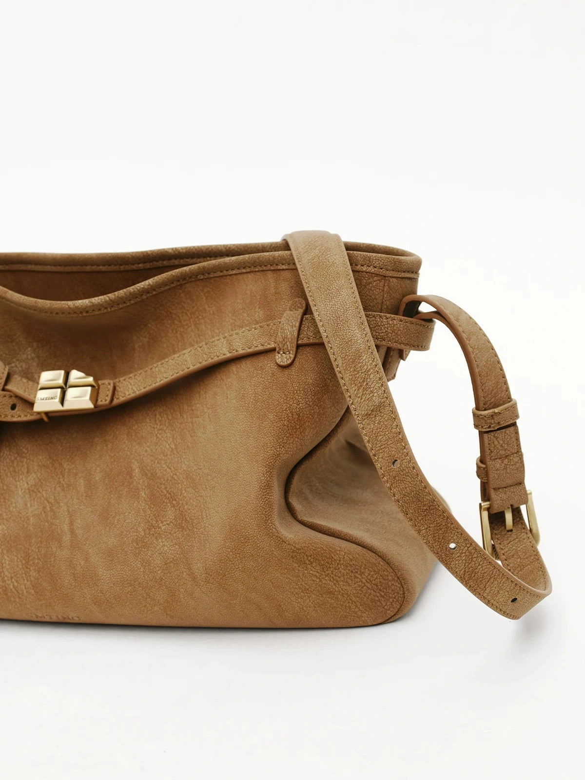 Large capacity shoulder bag b0312