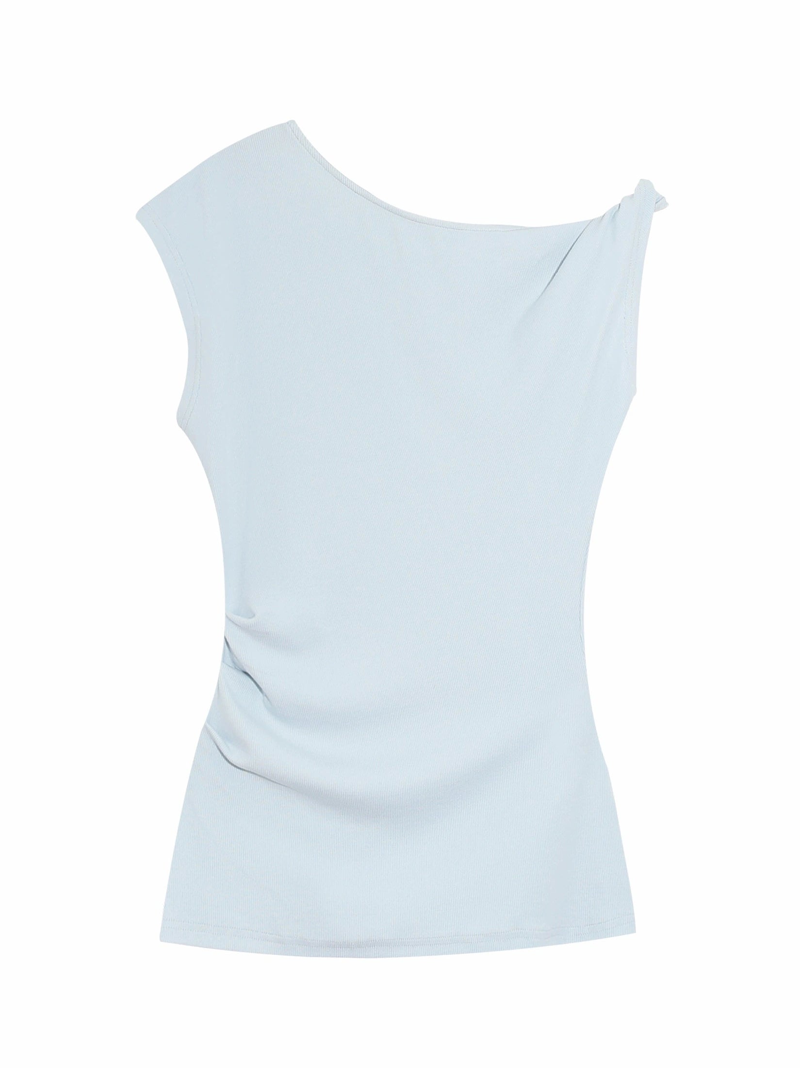 Off-the-shoulder short-sleeved T-shirt C0097