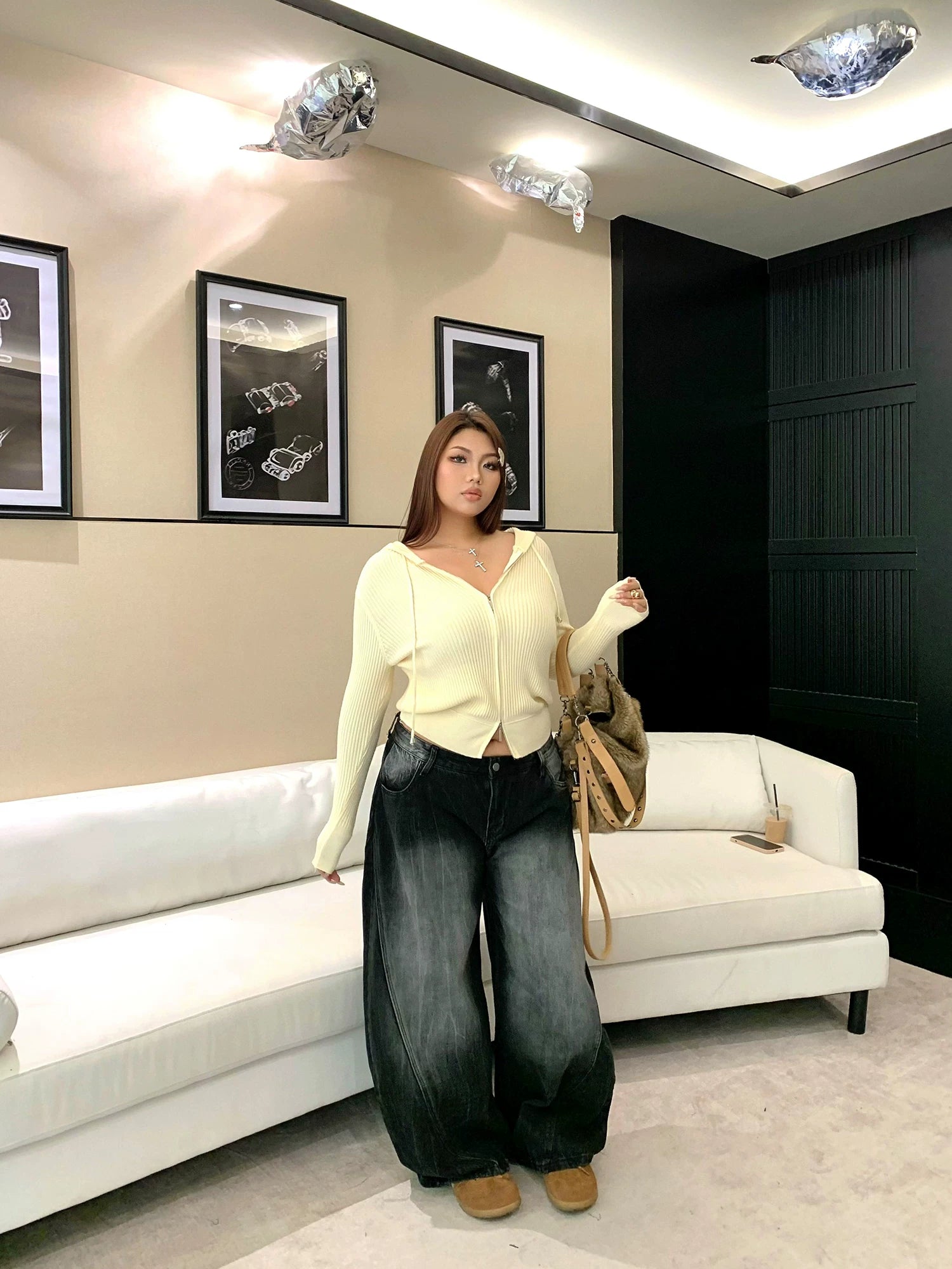 Spice girl retro scimitar jeans FE0501