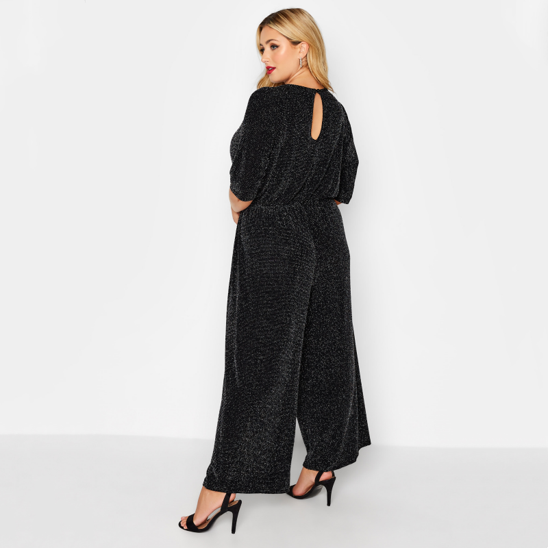 High Waist Sexy V-Neck One-Piece Straight Pants F0433