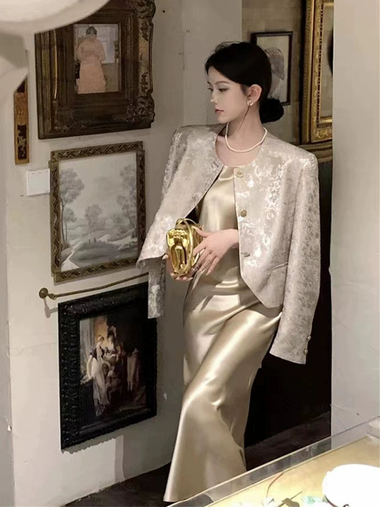 Jacquard blazer C0244