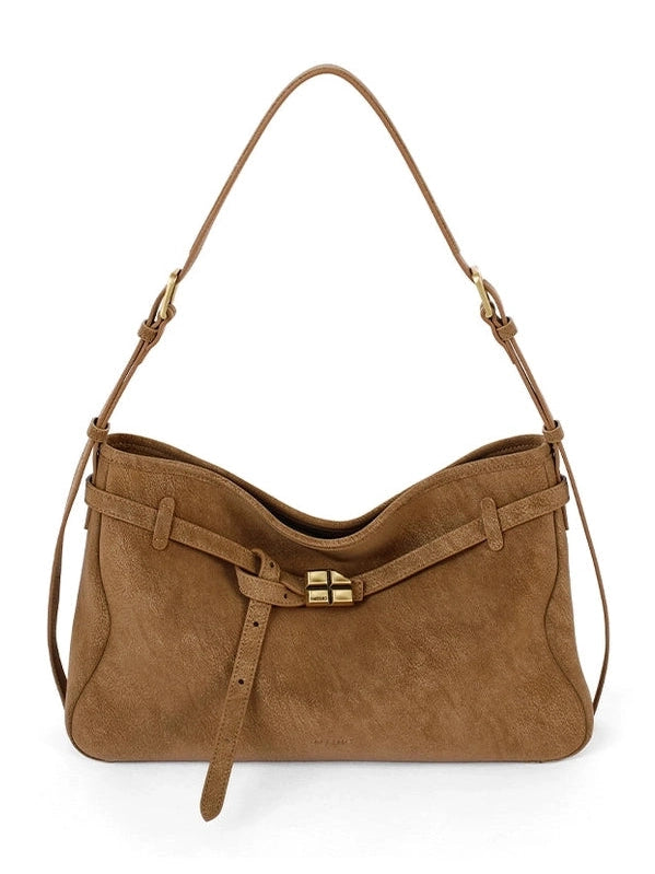 Large capacity shoulder bag b0312