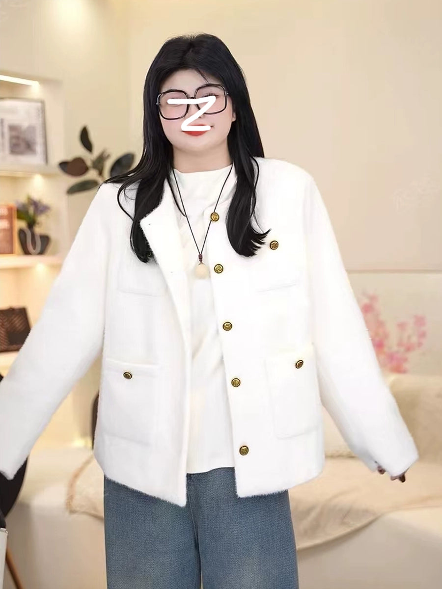 Lamb wool coat C0221