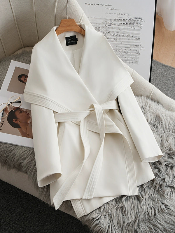 White trench coat C0091