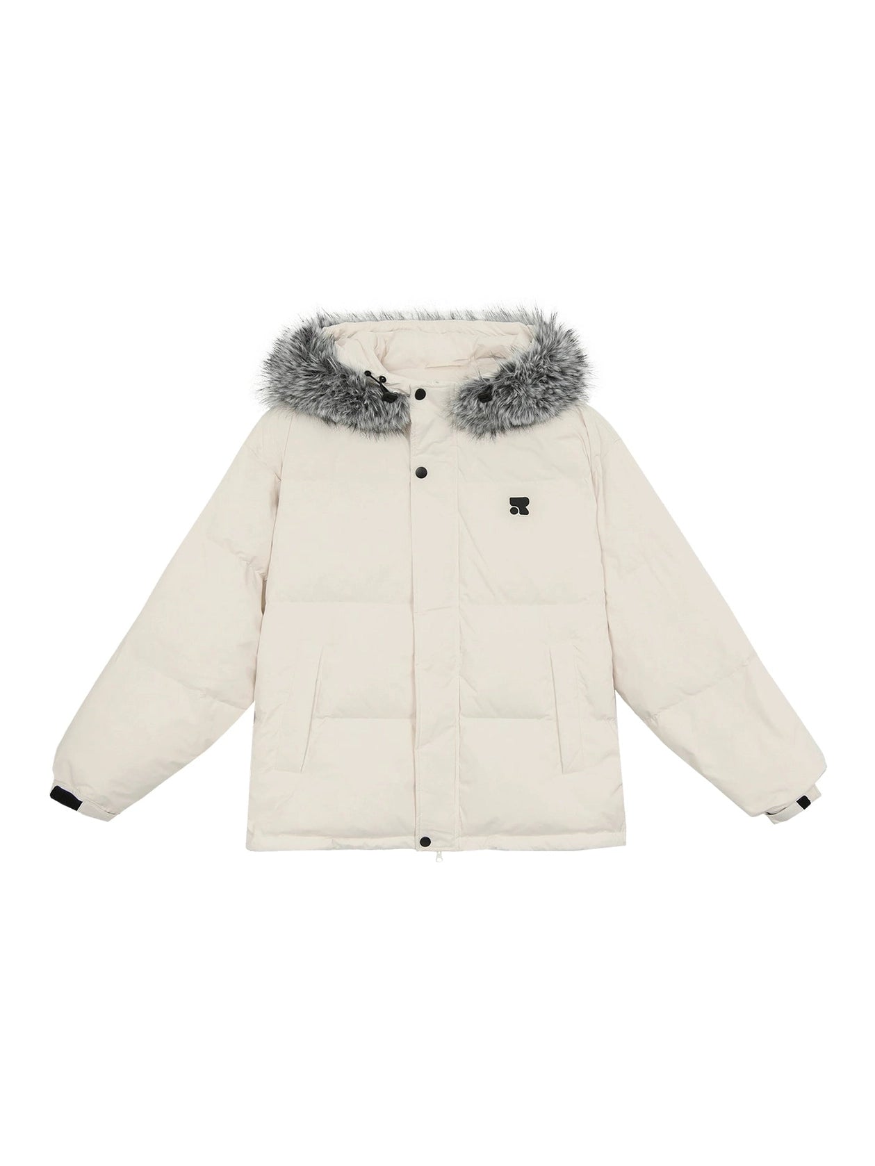 High fluffy down jacket C0086