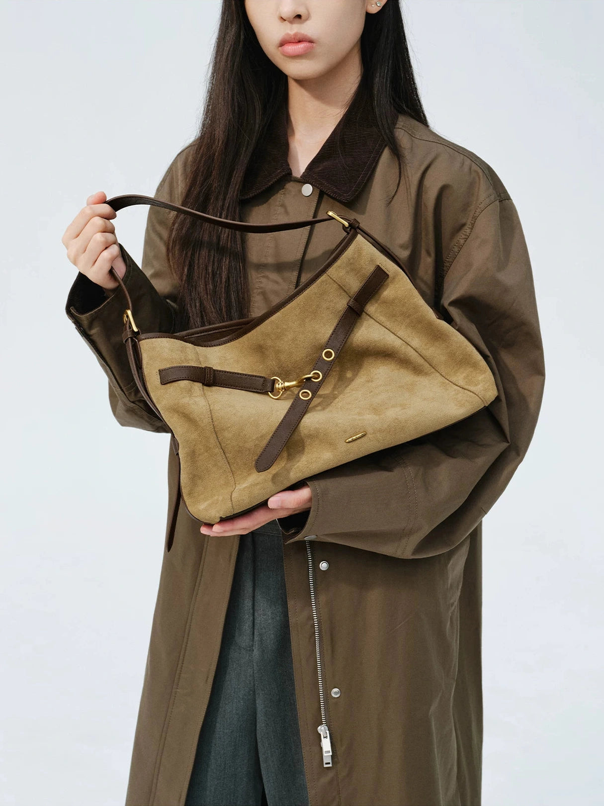 Tote large capacity shoulder messenger bag b0314