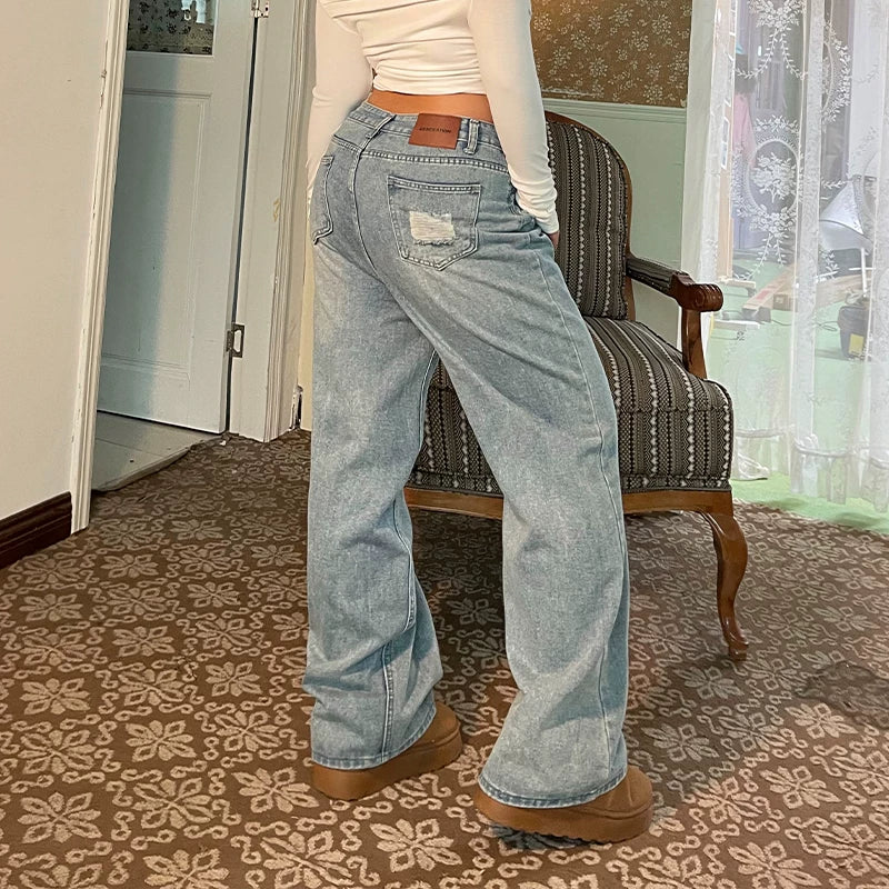 Vintage straight jeans FE0467