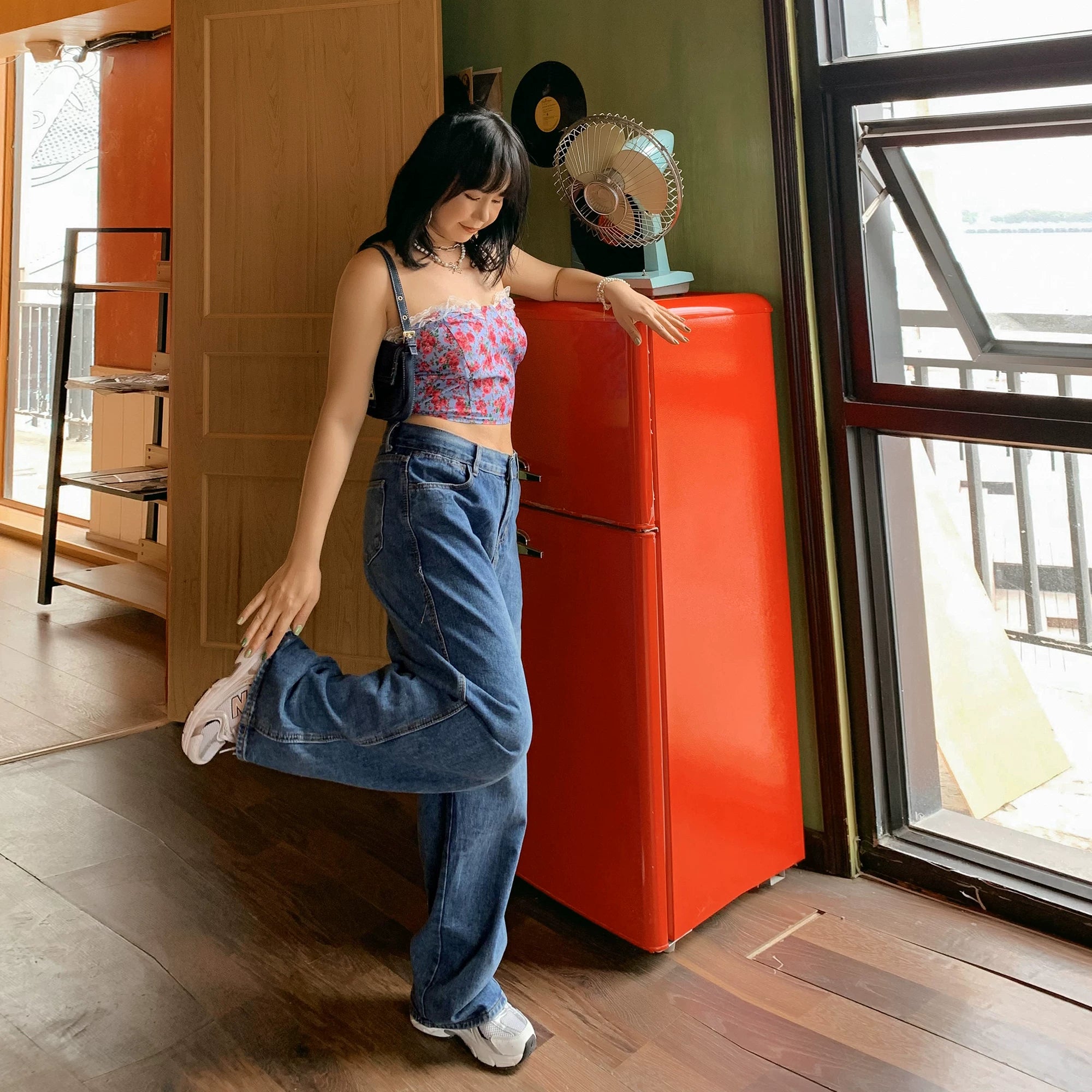 High waist jeans FE0506