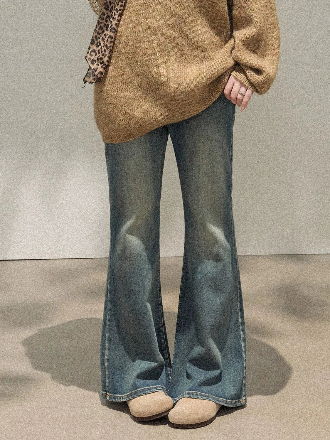 Micro-pull jeans B002