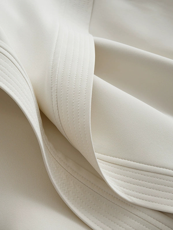 White trench coat C0091