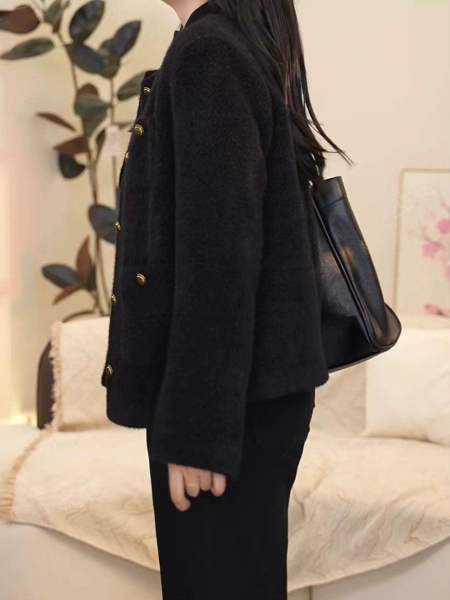 Lamb wool coat C0221