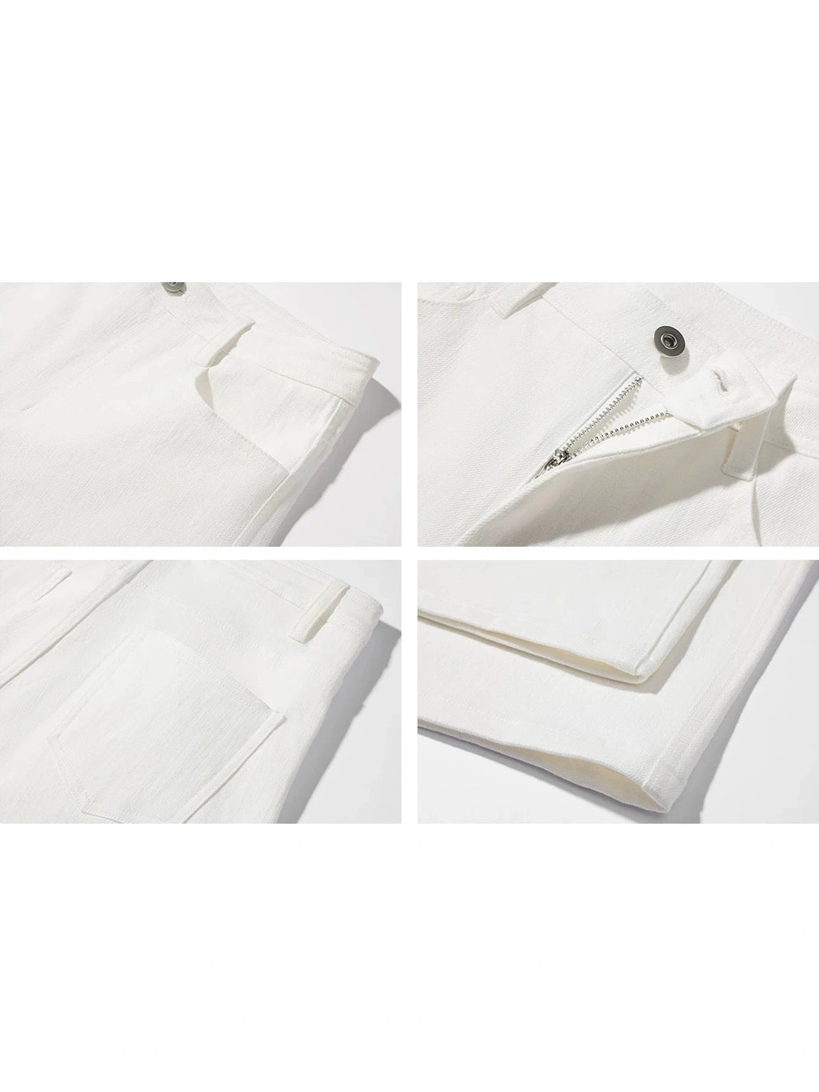 White straight jeans fe0265