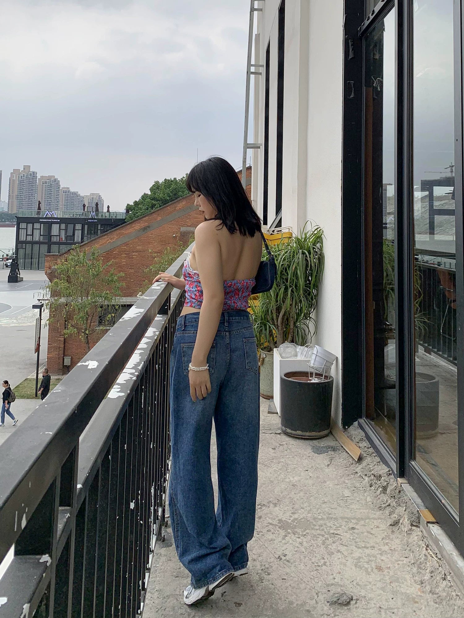 High waist jeans FE0506