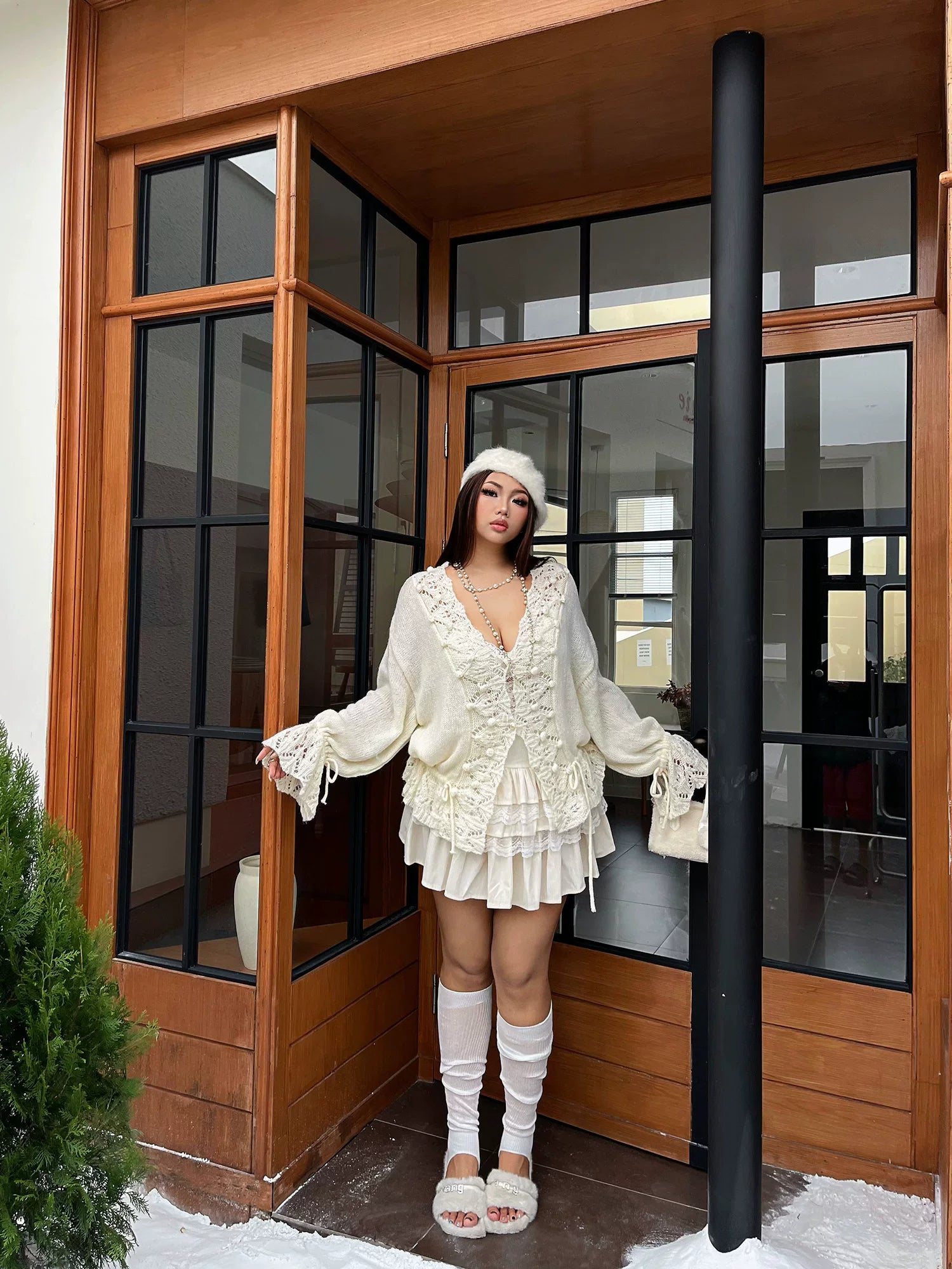 Sweet Lazy Wind Sweater Jacket FE0452