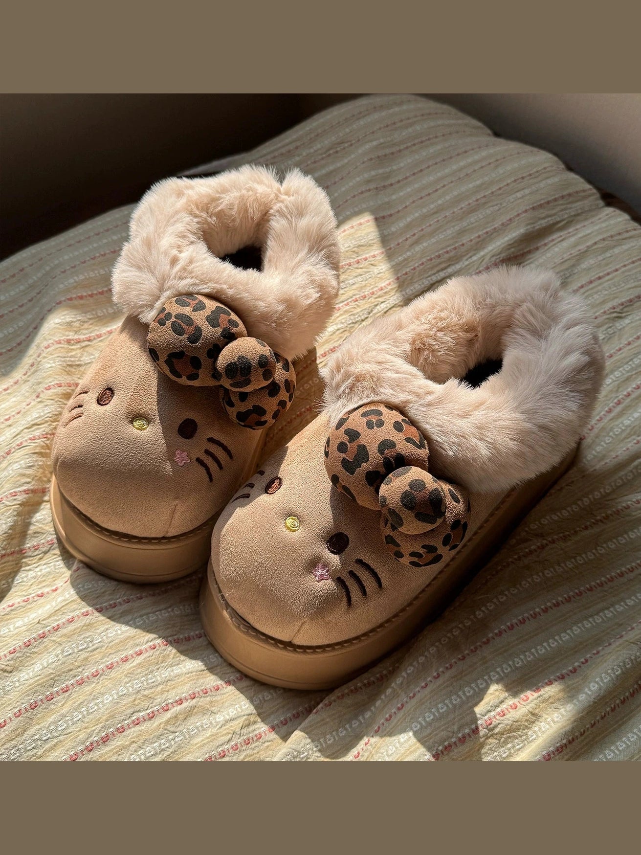 Thick-soled heightening plush snow boots S0011