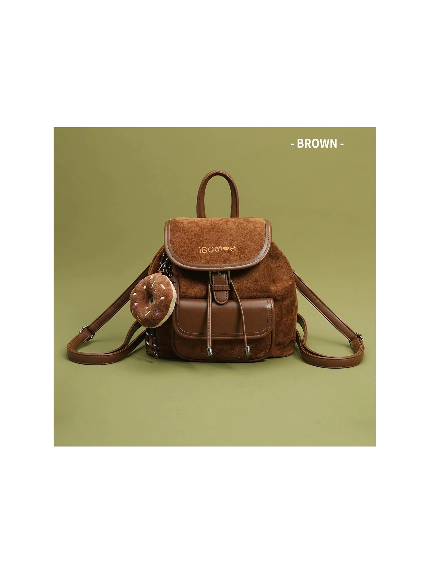 French retro backpack b0320