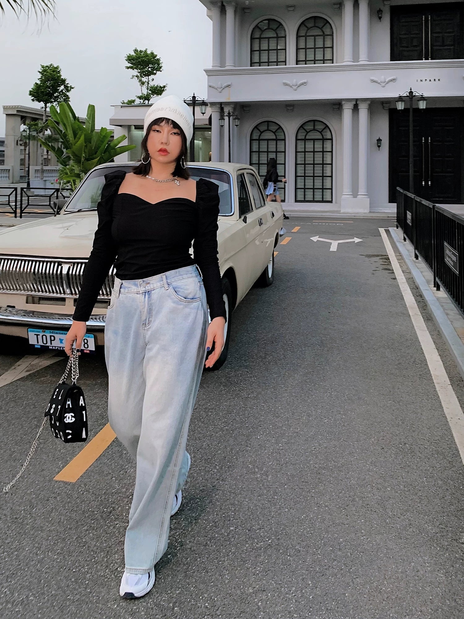 High waist jeans FE0506