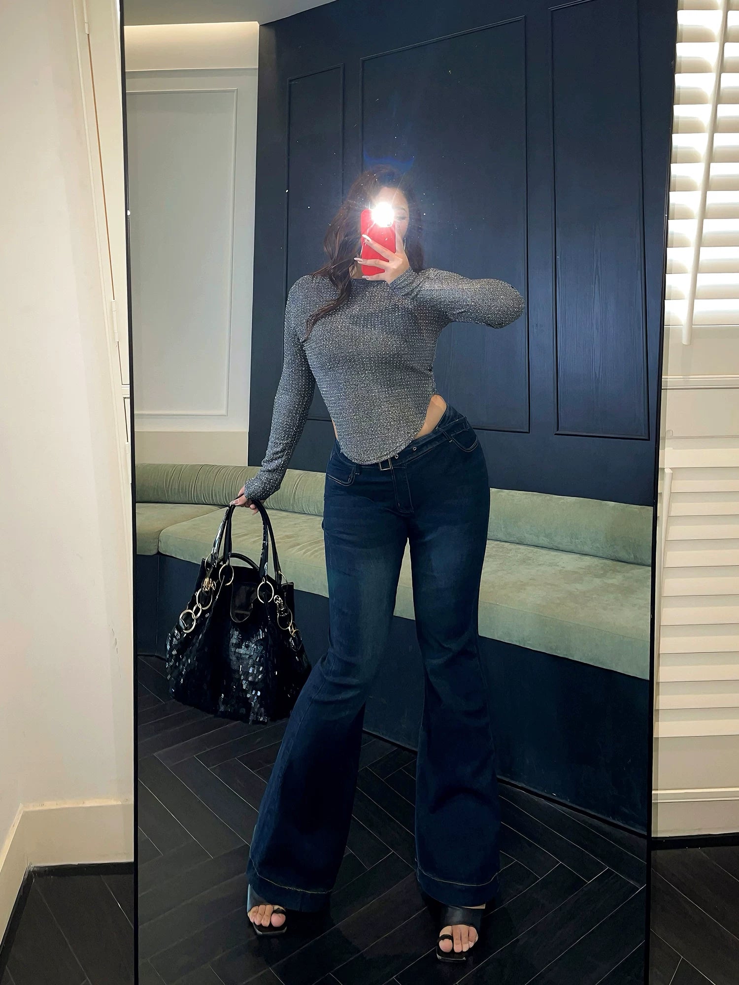 Spice Girl Rhinestone Pullover T-Shirt FE0496