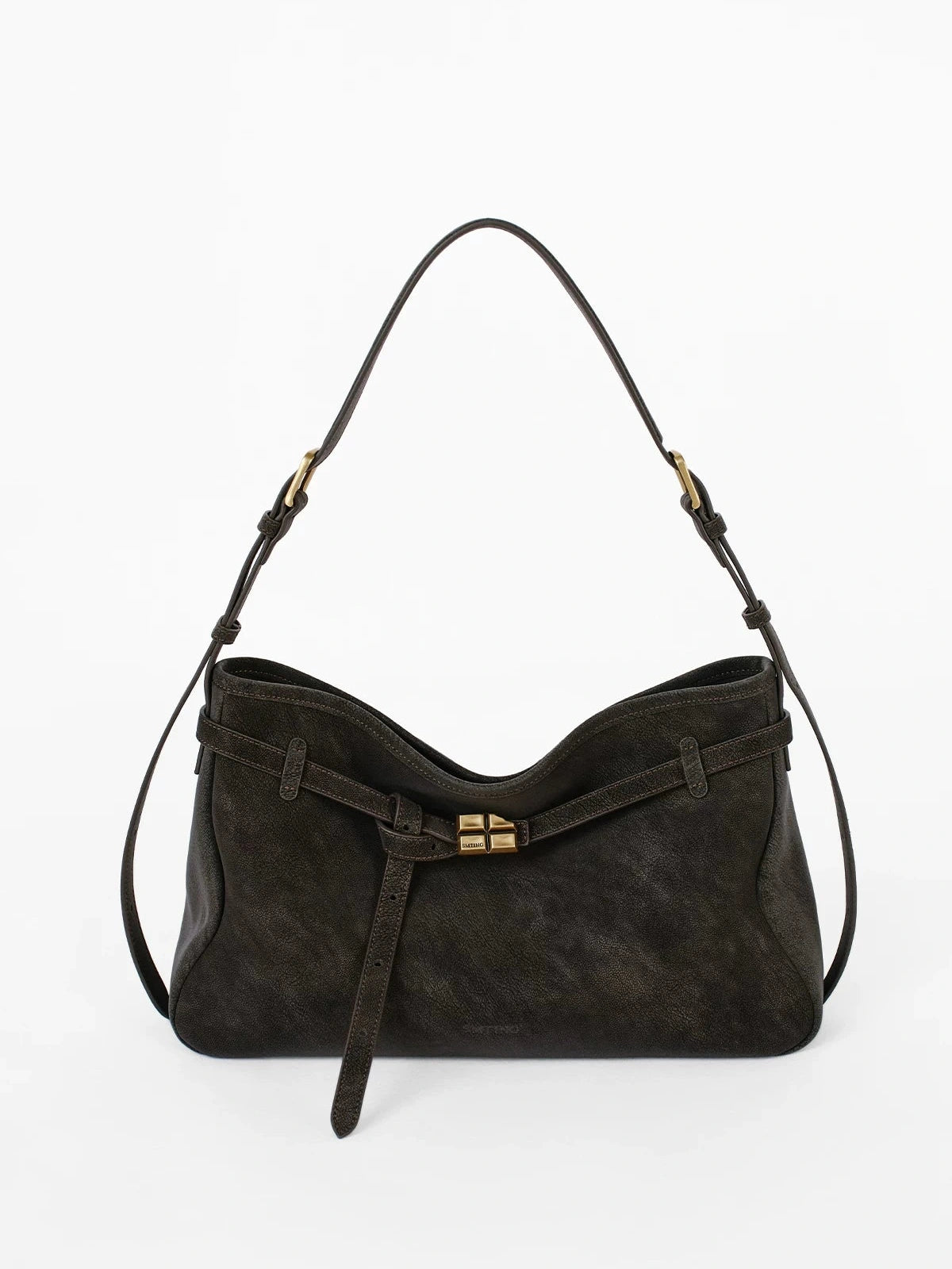 Large capacity shoulder bag b0312