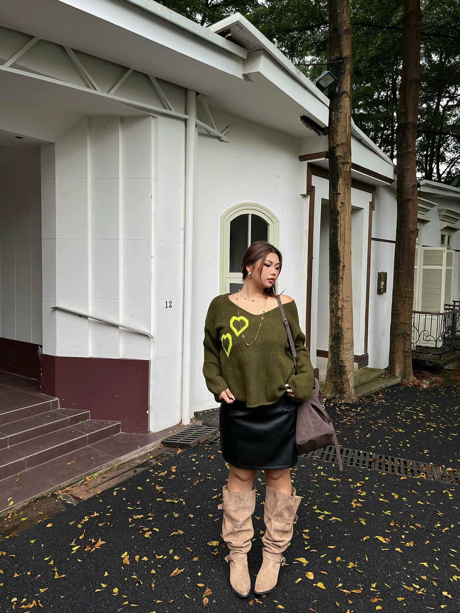 Lazy retro pullover sweater FE0507