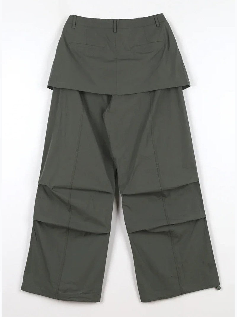 Floral Cami & Cardigan with Cargo Pants Set f0357