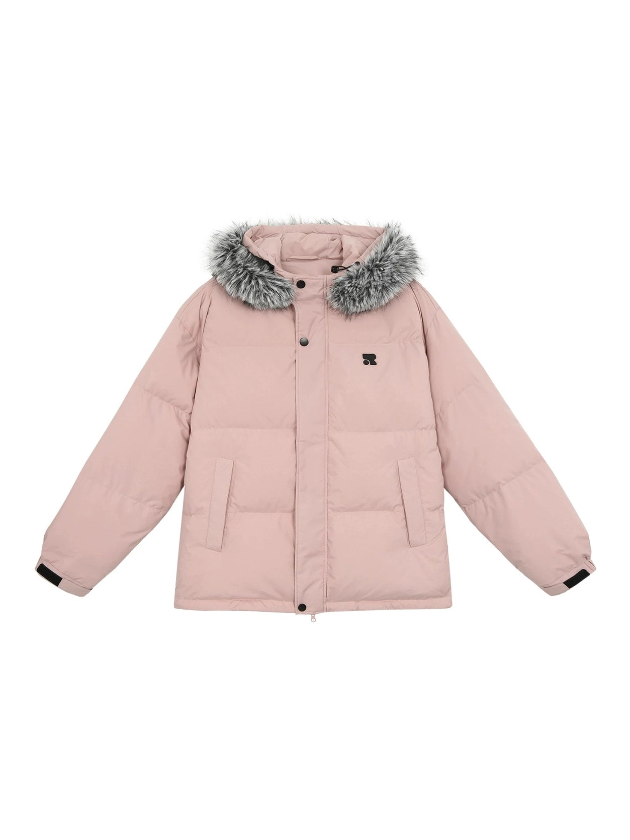 High fluffy down jacket C0086