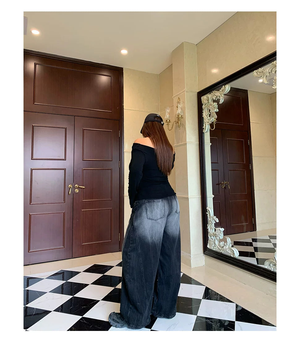 Spice girl retro scimitar jeans FE0501