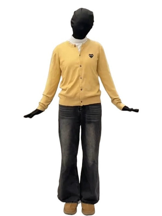 Love Holiday Style Crew Neck Knitted Cardigan C0237