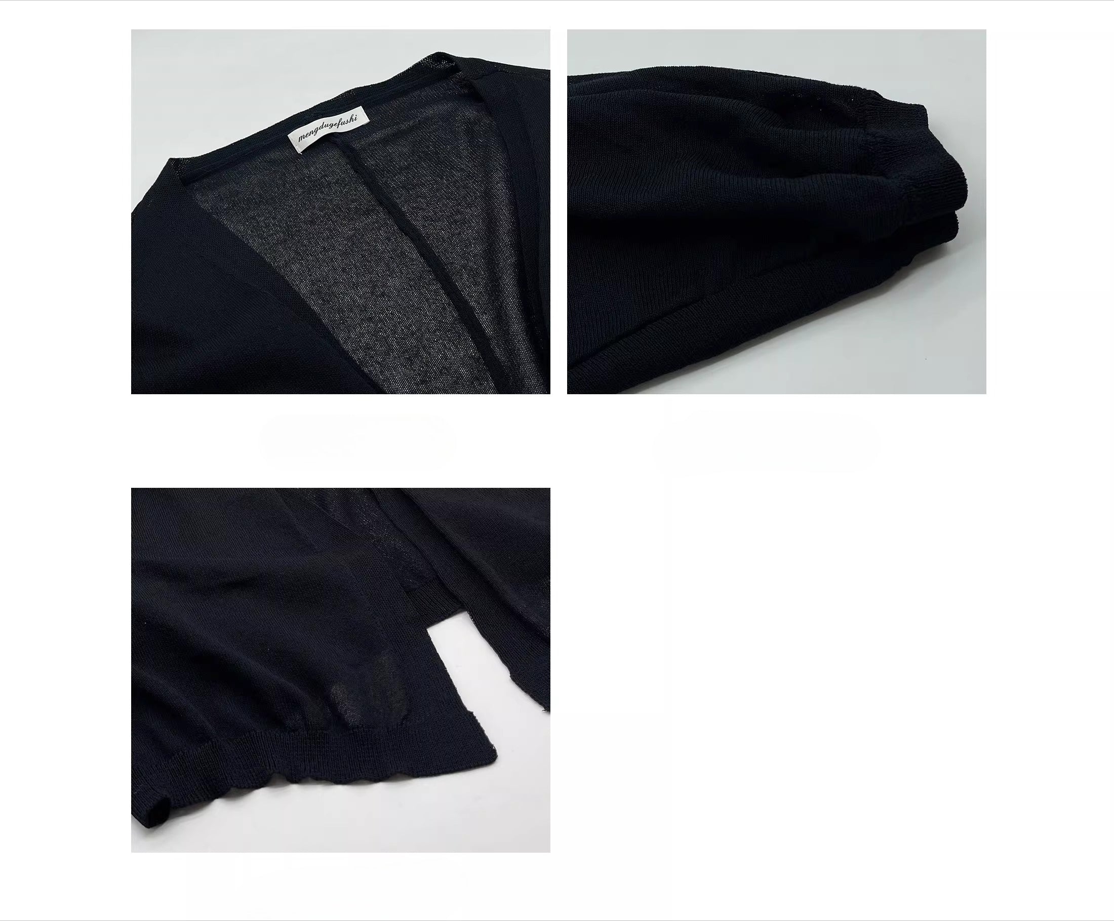 Loose ice silk sunscreen cardigan FE0493